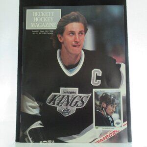 Beckett Hockey Magazine Wayne Gretzky, Vintage 1990, Issue #1